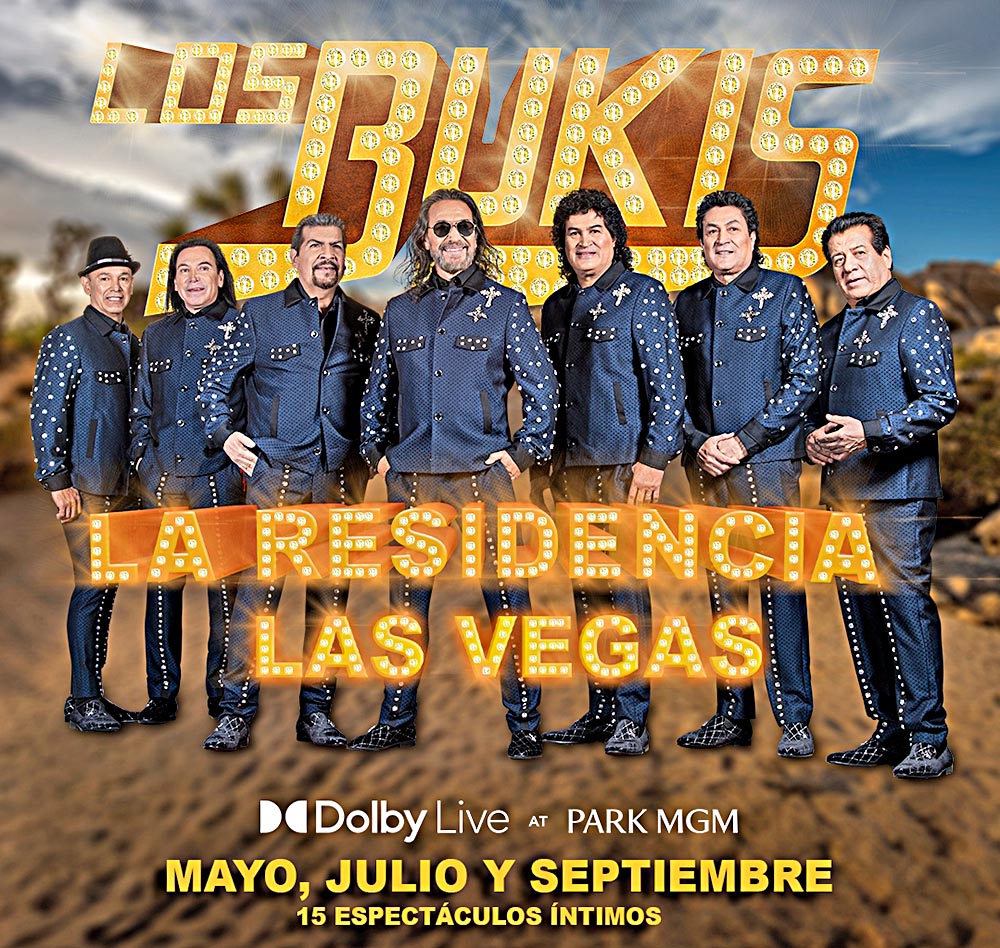 Los Bukis realizarán residencia en Las Vegas, la primera totalmente en español