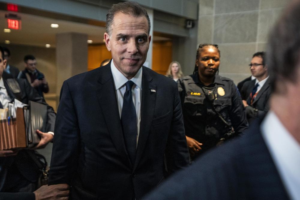 Hunter Biden asegura en el Congreso que su padre nunca estuvo implicado en sus negocios