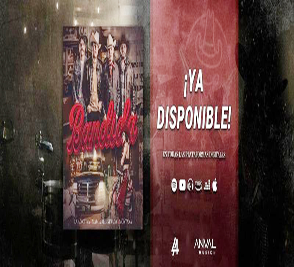 La Adictiva, Marca Registrada y Montana unen sus voces y presentan “Bandida”