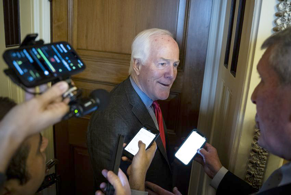 John Cornyn busca ser líder del grupo republicano en el Senado