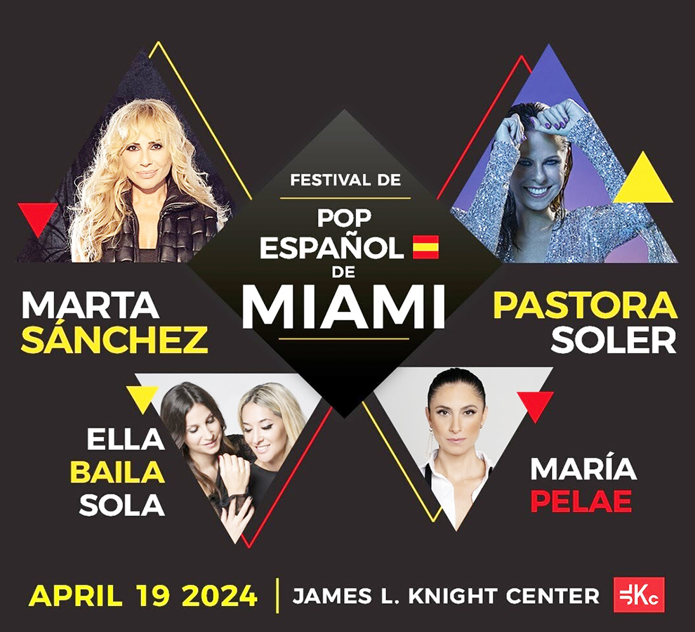 Marta Sánchez y Ella Baila Sola encabezan el Festival de Pop Español de Miami