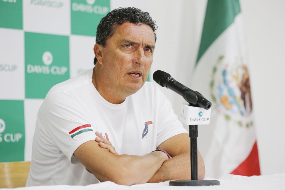 Lavalle, capitán de México en Copa Davis, celebra que el danés Rune no esté en la serie