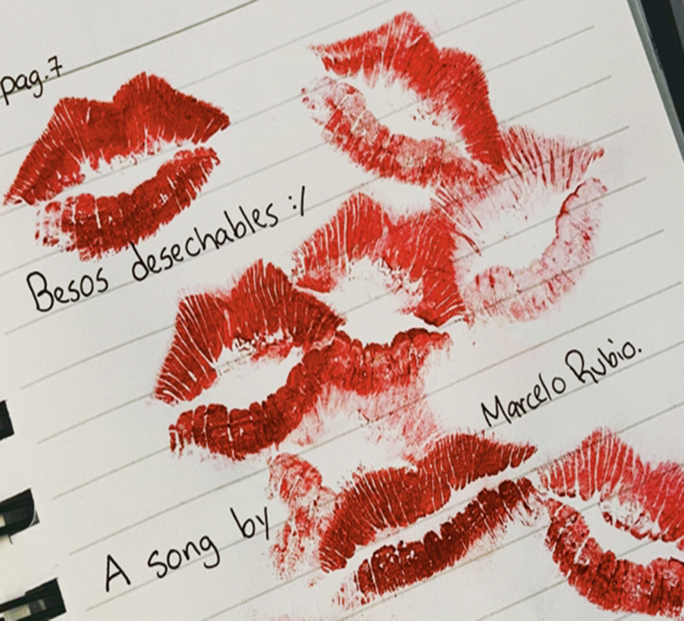 Marcelo Rubio estrena la nueva era de canciones de amor con “Besos desechables”