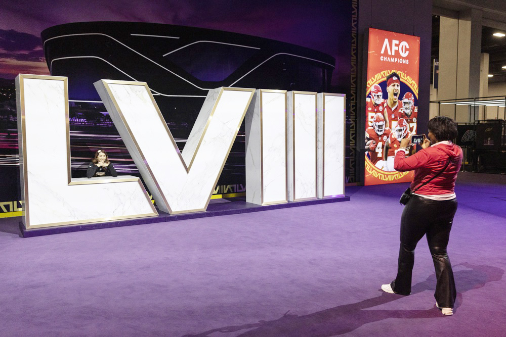 A 2 días del Super Bowl: Las Vegas le da lustre a una gran joya