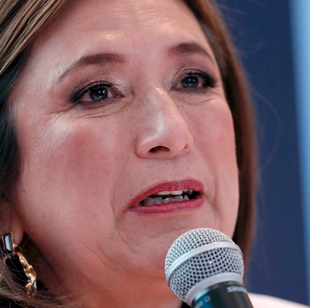 La candidata presidencial opositora en México, Xóchitl Gálvez, inicia gira en EE.UU.