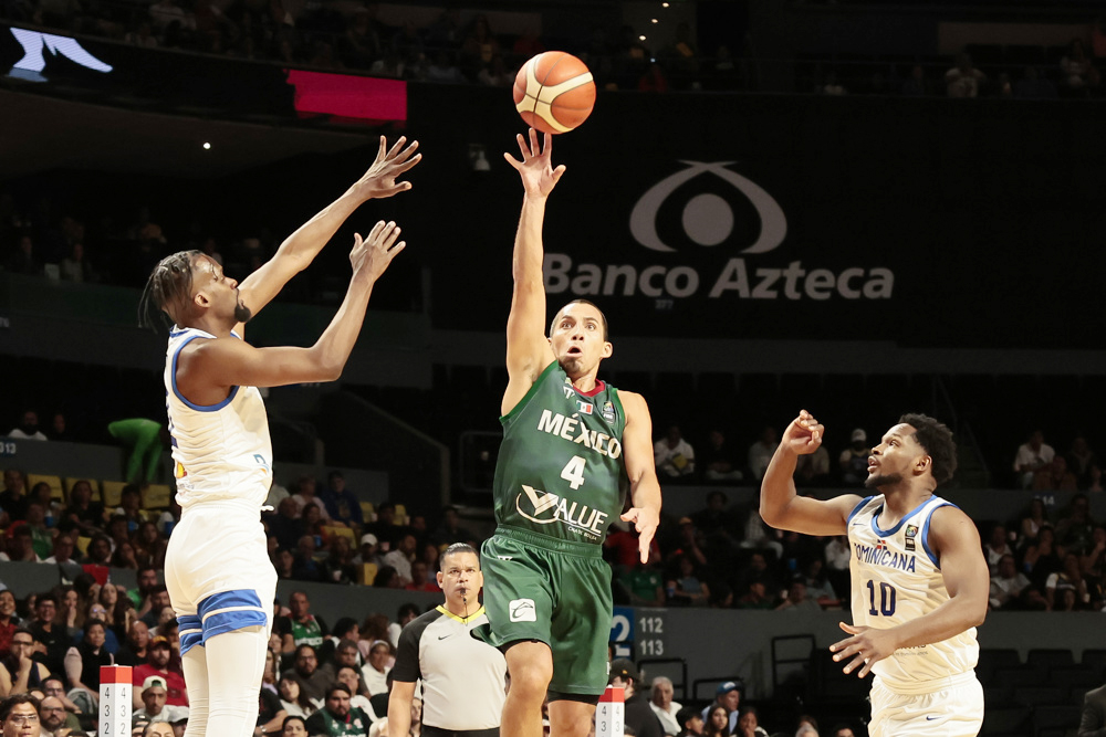 80-73. México sufre otra vez en el último cuarto, pero vence a República Dominicana
