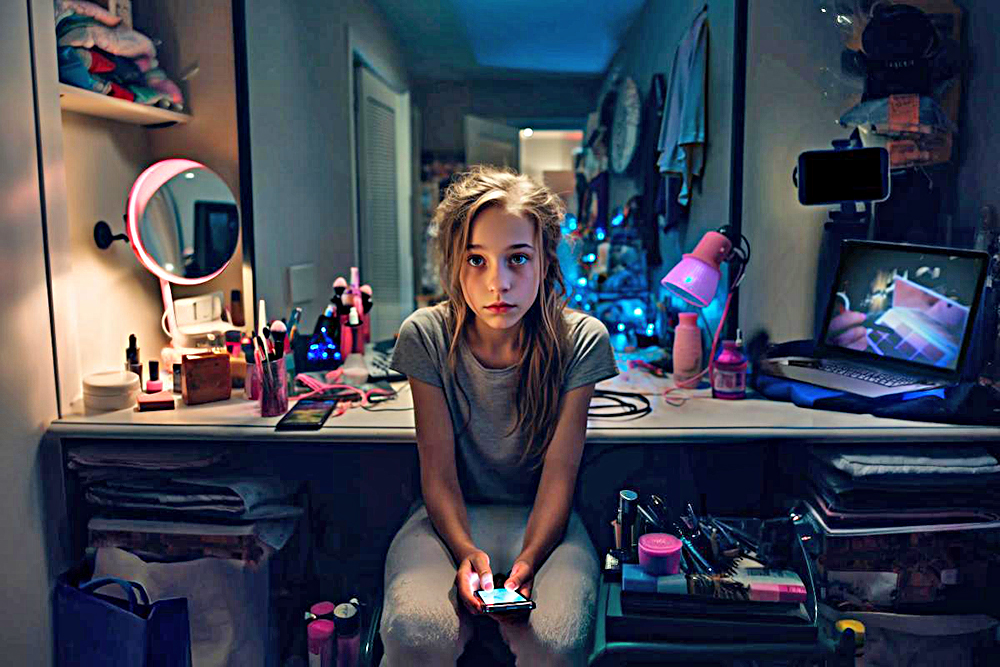 Laika 13, la adolescente creada con IA que analiza el impacto de las redes sociales