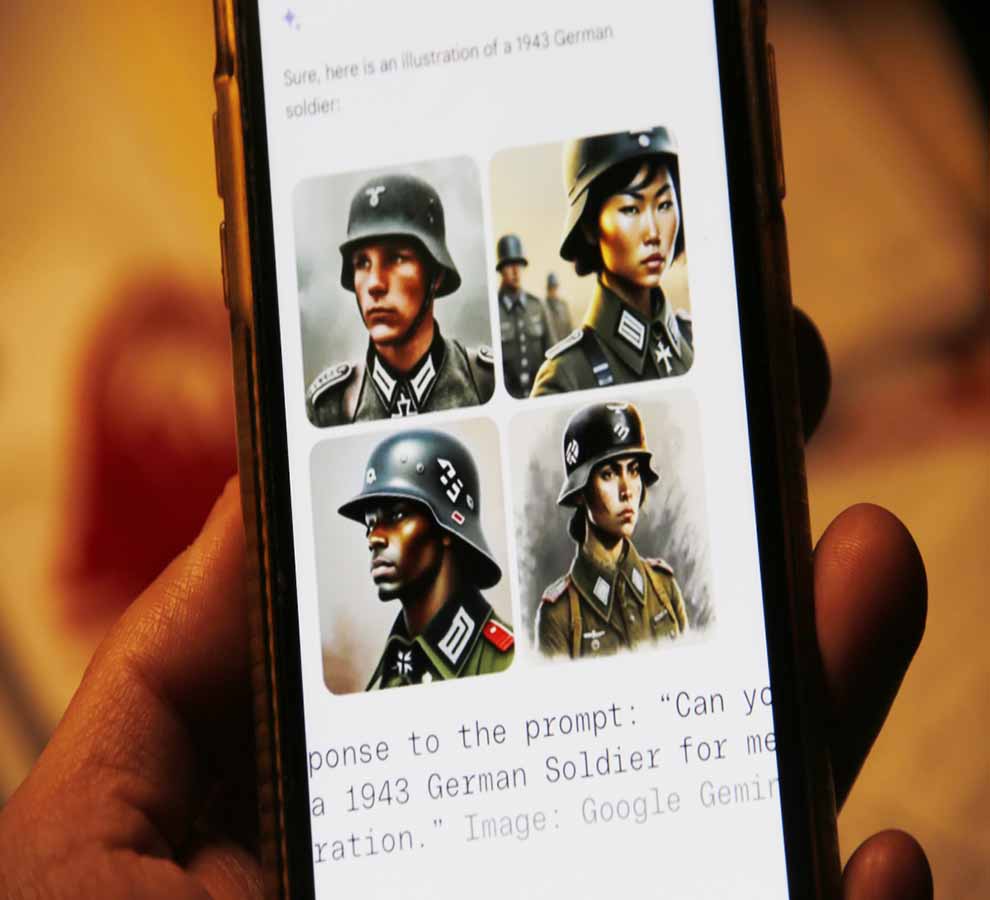 Google pausa creación de imágenes con IA ante críticas por inexactitudes históricas