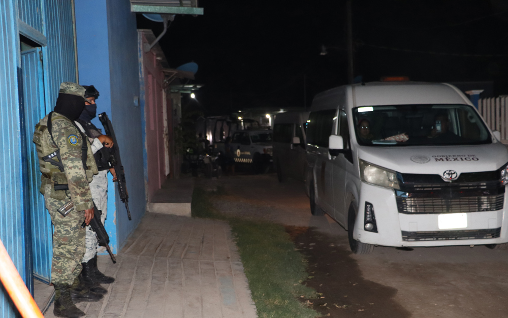 l Ejército mexicano busca a migrantes de Ecuador desaparecidos en la frontera sur