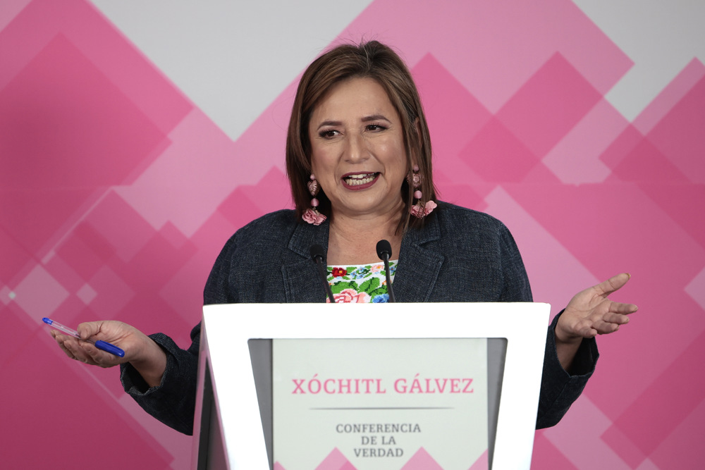 Xóchitl Gálvez arranca su campaña presidencial en el municipio más inseguro de México