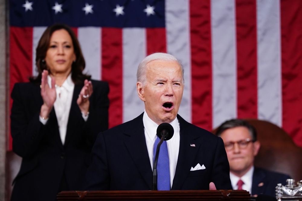 Biden envía un mensaje a Putin en su discurso ante el Congreso: “Yo no cederé”