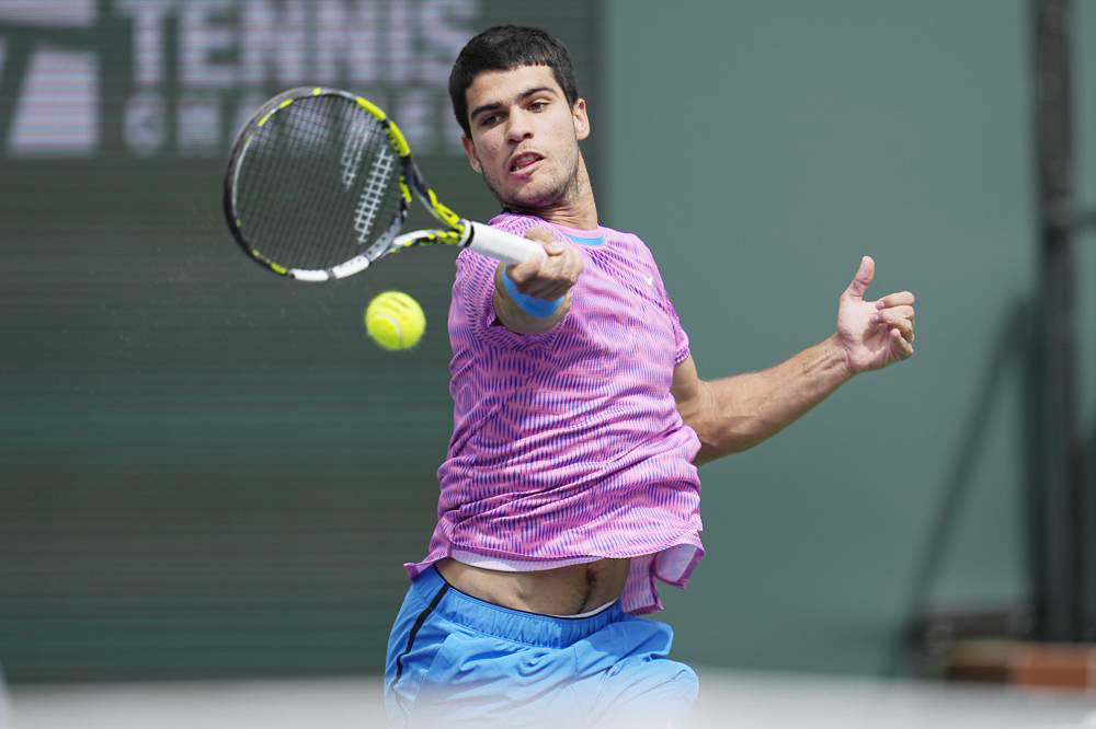Alcaraz, con ganas de “revancha” ante Marozsán en Indian Wells
