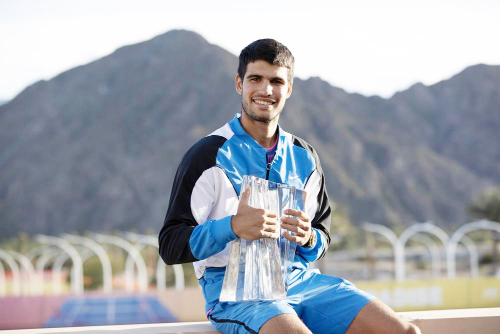 Alcaraz se embolsa un cheque de 1.1 millones de dólares por su victoria en Indian Wells
