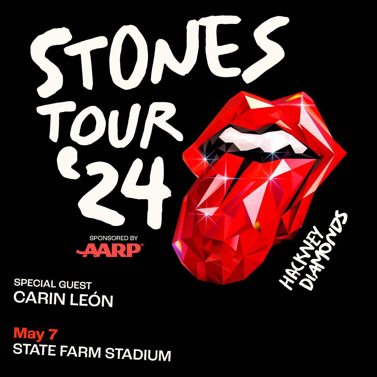 CARIN LEÓN ABRIRÁ PARA LOS ROLLING STONES EN GLENDALE, AZ