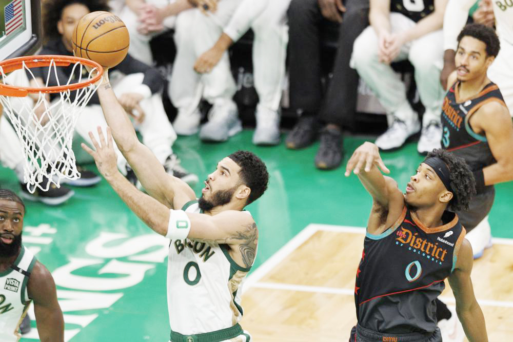 104-130. Los Celtics tumban a los Wizards, en el duelo entre el mejor y el peor de la NBA