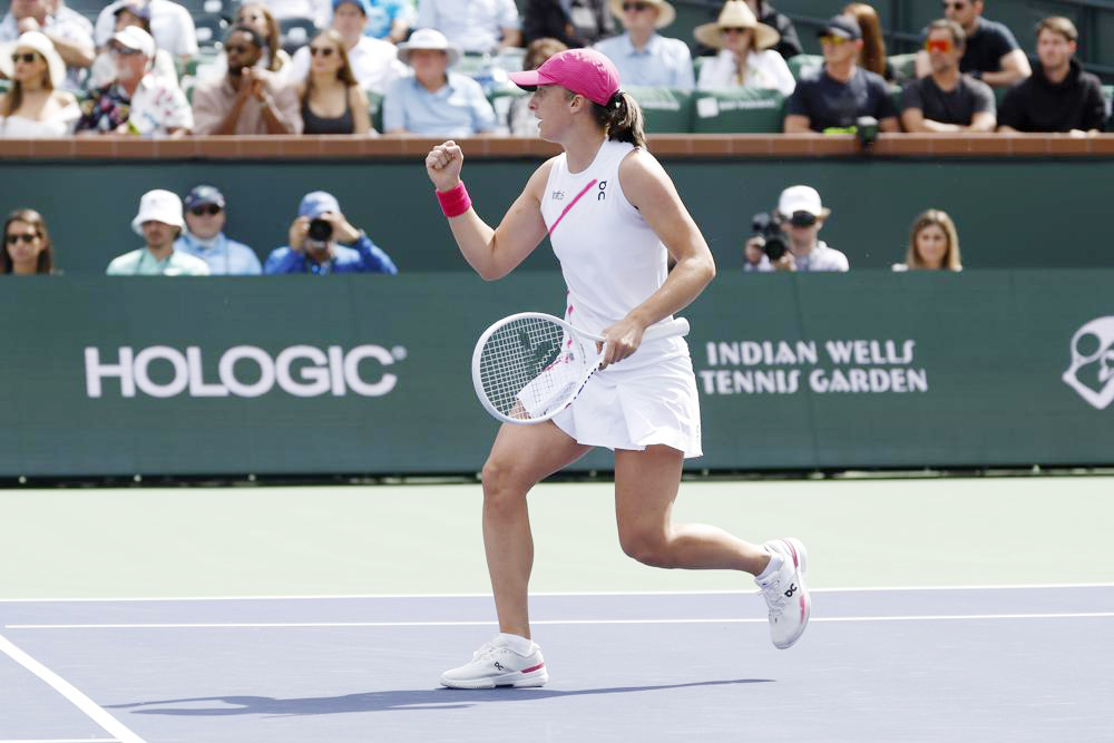 Swiatek levanta su segundo Indian Wells