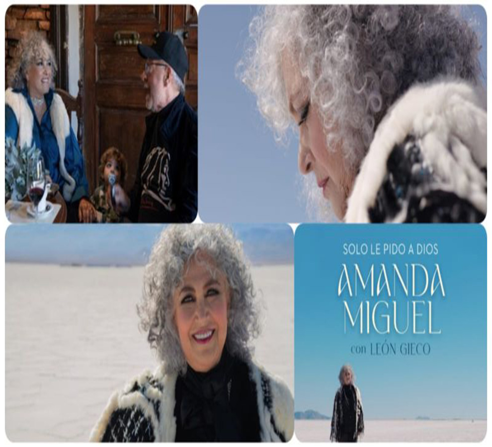 Video “Solo le pido a Dios”, de Amanda Miguel, logra 400 mil visitas en su estreno