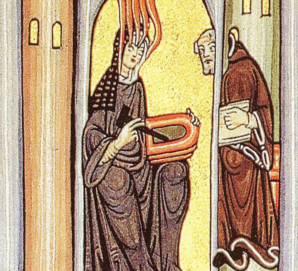 Hildegarda de Bingen, la mujer que creó la primera lengua artificial