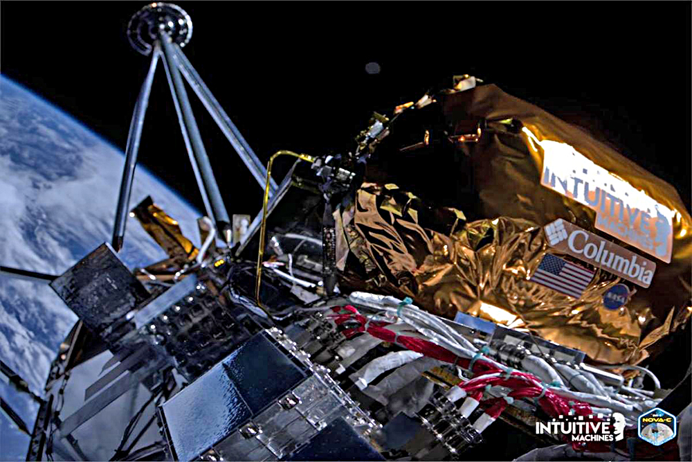 Quién es dueño de Intuitive Machines, la primera empresa privada en llegar a la Luna