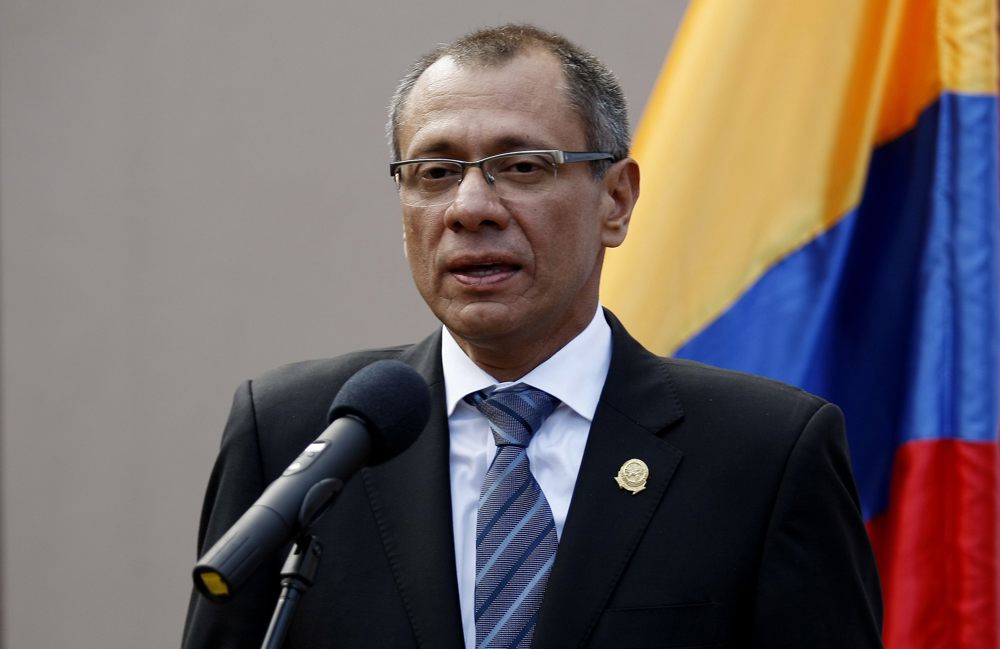 México anuncia asilo político al ecuatoriano Jorge Glas tras expulsión de su embajadora