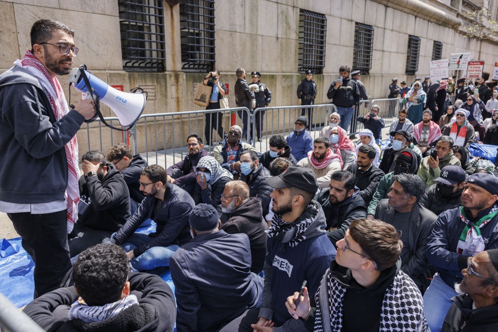 as protestas propalestinas se extienden a 60 universidades de Estados Unidos