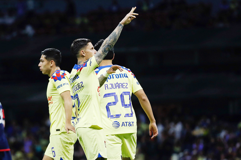 5-2. El América vuelve a golear al Revolution para avanzar a las semifinales