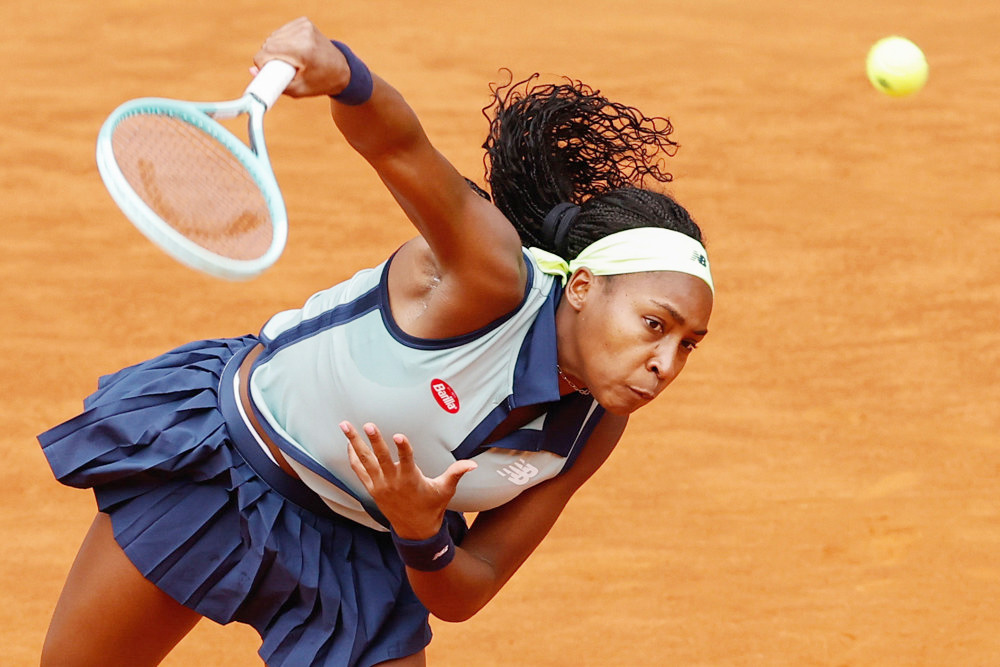 Gauff deja en blanco a Rus