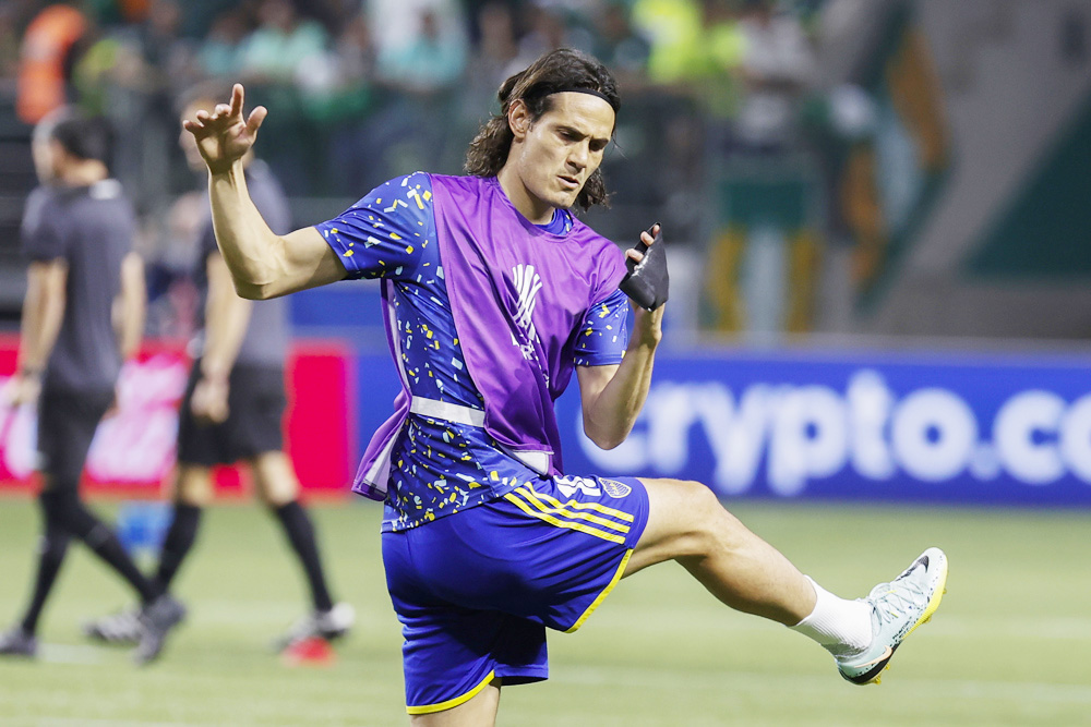 Edinson Cavani no viaja a Brasil y deja a Boca sin su máximo goleador para la Sudamericana