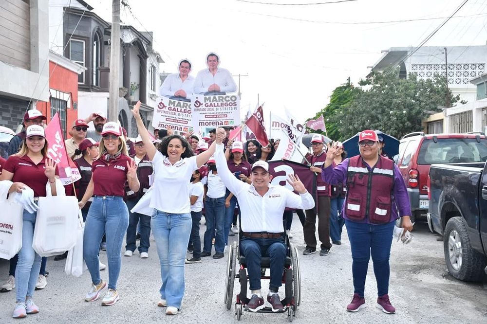 Olga Sosa y Marco Gallegos “legislarán a favor de Reynosa y Tamaulipas”