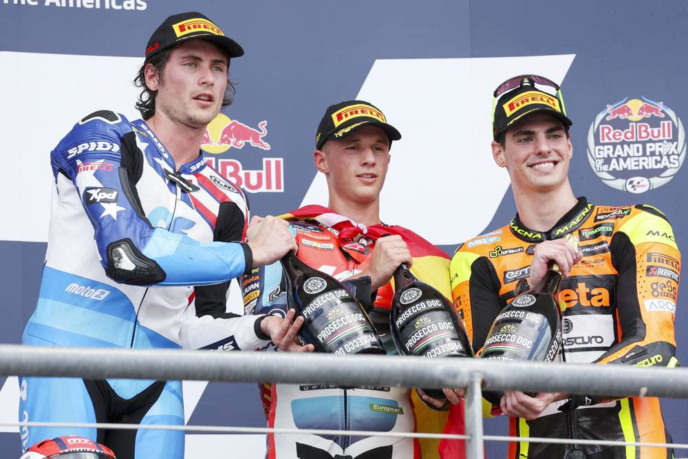 Primera victoria, con autoridad, de Sergio García Dols en Moto2