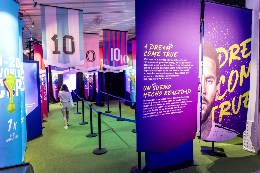 Arranca en Miami ‘The Messi Experience’, una muestra interactiva que recorrerá el mundo