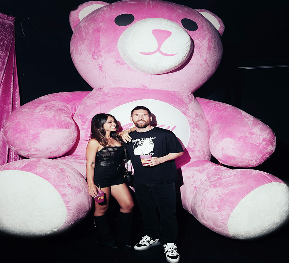 El astro del futbol Leo Messi disfrutó de la famosa fiesta Bresh en Miami