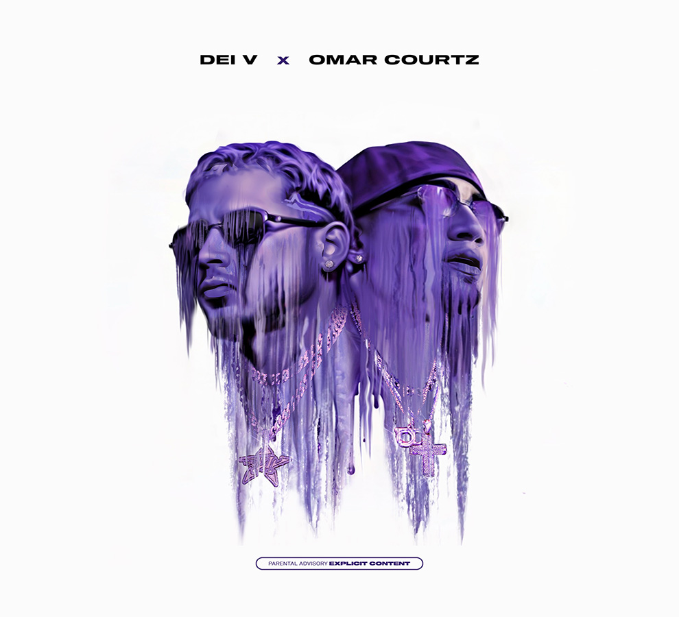 Omar Courtz une fuerzas con Dei V en la canción “Drippeo kbron”