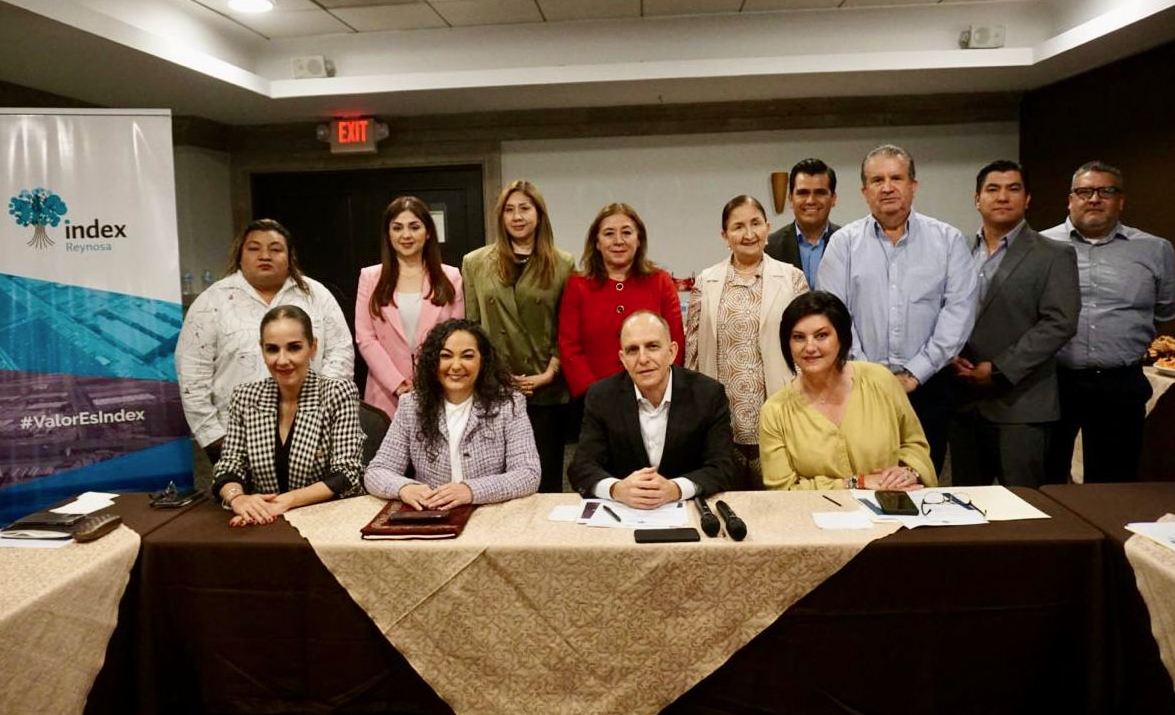 Sostiene mesa directiva de INDEX Reynosa encuentro con candidatos a Senadores y Diputados Federales