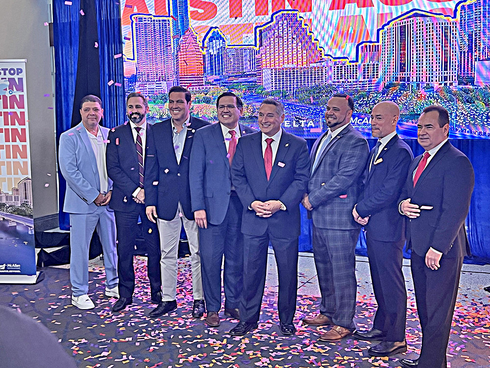 El Aeropuerto Internacional de McAllen celebra el vuelo inaugural Austin – Texas