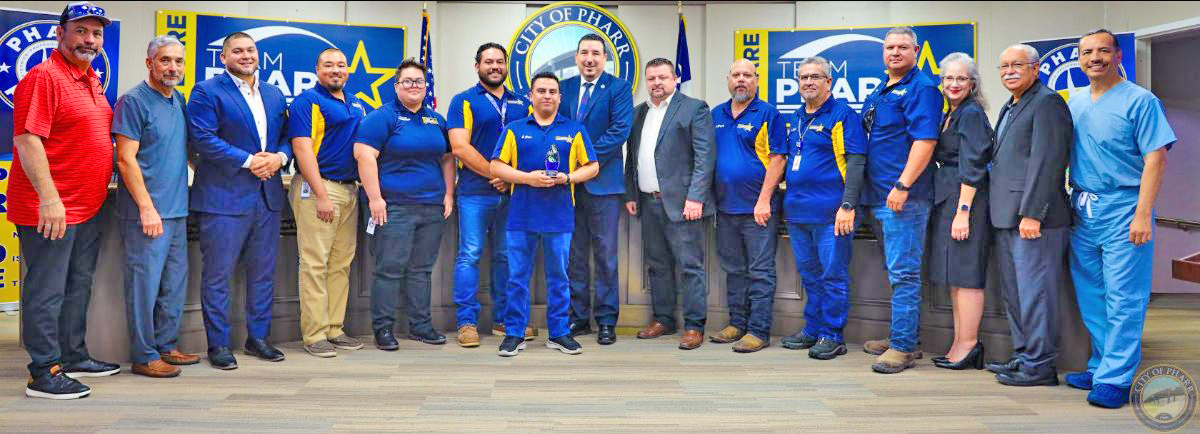 Reconocen a Departamento de Innovación y Tecnología de Pharr