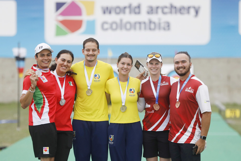 Equipos de EE.UU. y Colombia clasifican a París 2024 en el Panamericano de tiro con arco