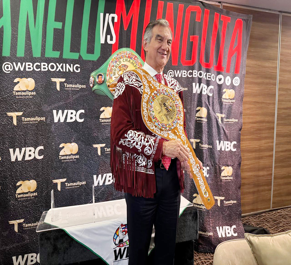 Presentan el “Cinturón Tamaulipas WBC”
