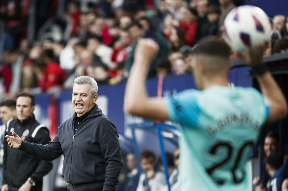 Javier Aguirre: “No hay espacio para la relajación, para nada”