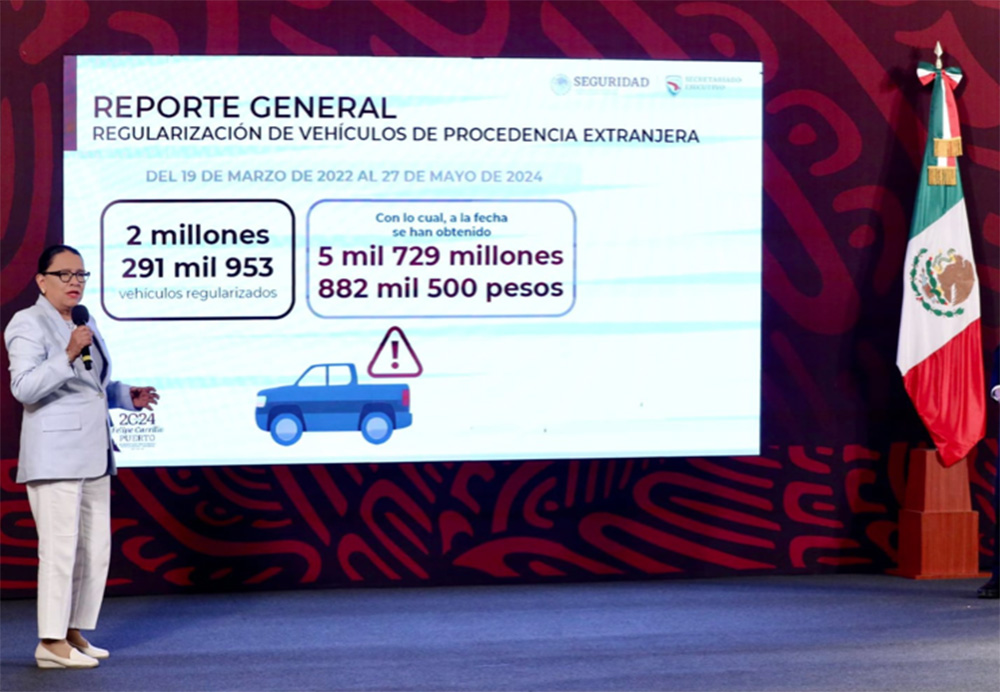 Tamaulipas se mantiene como el estado con mayor número de vehículos regularizados