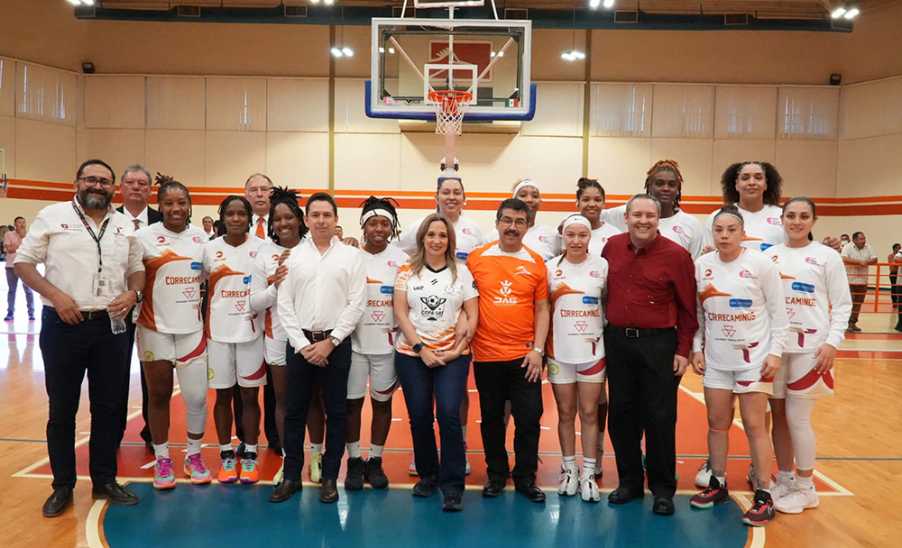 Inaugura Dámaso Anaya la temporada 2024 de la LNBP femenil