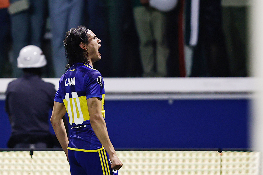 1-2. Cavani y Figal le regalan la victoria a Boca Juniors que ya es segundo del Grupo D de la Sudamericana