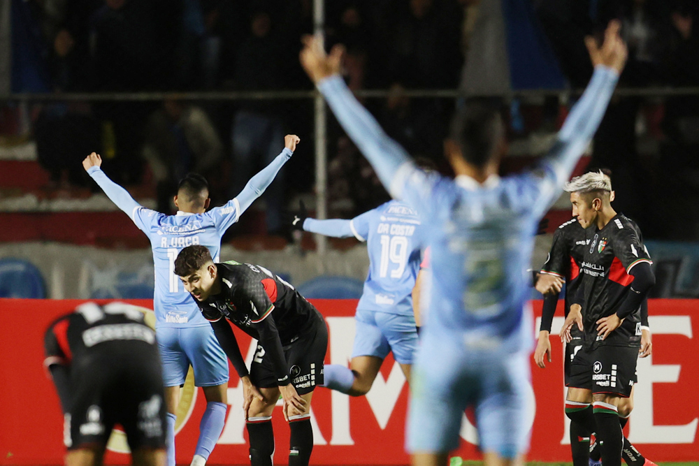 3-1. Bolívar pasa a octavos como líder del grupo E y envía a Palestino a la Sudamericana
