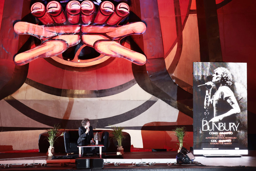 Enrique Bunbury vuelve a México, su “segunda casa”, con dos conciertos que serán “enormes”