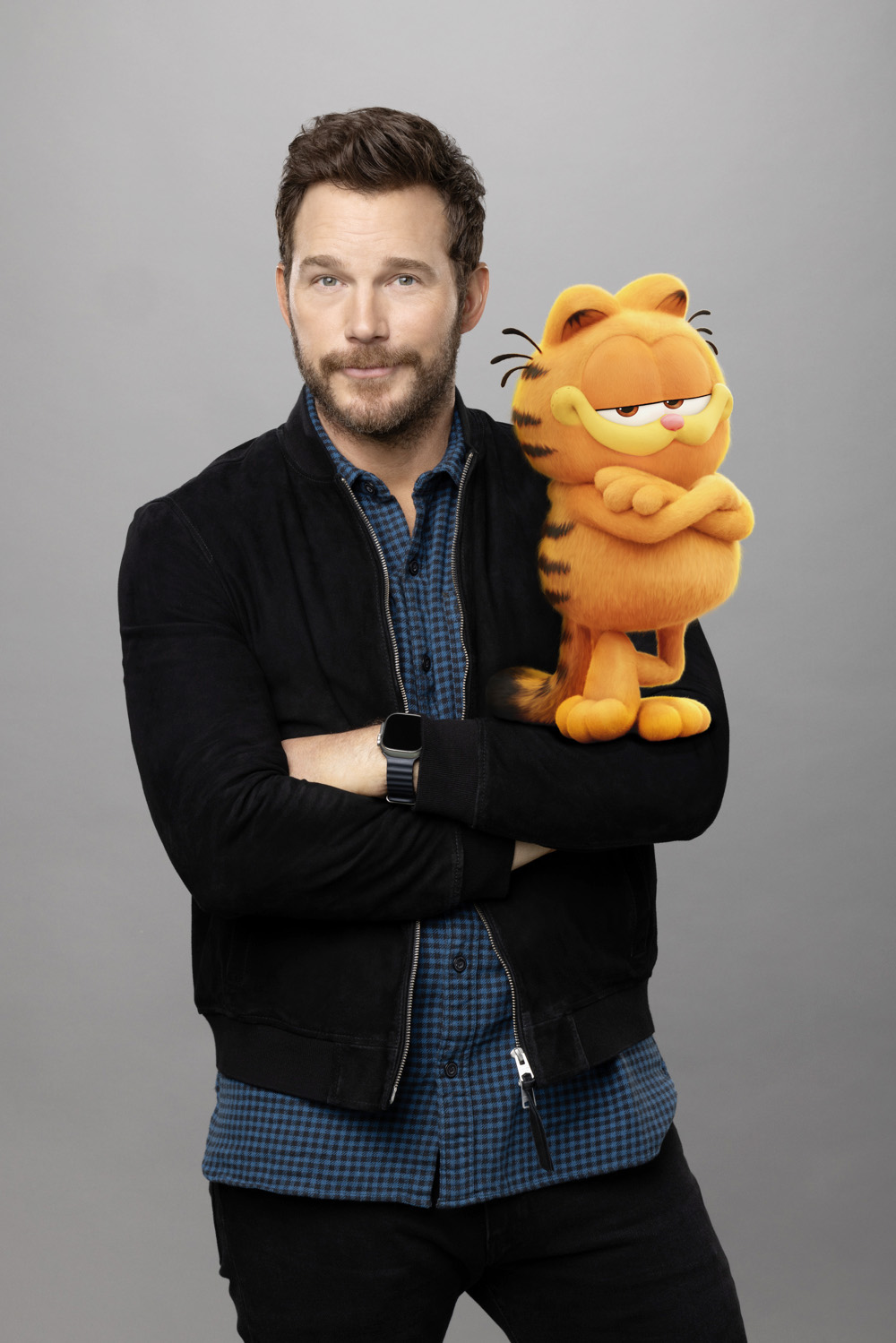 Chris Pratt dice que prestar su voz para ‘Garfield’ le dejó enseñanzas sobre paternidad