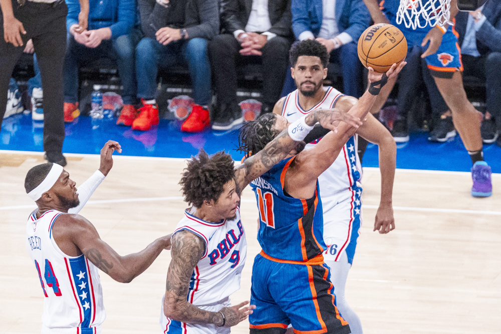 115-118. Los Knicks despachan a los Sixers con Brunson como nuevo ídolo de Nueva York