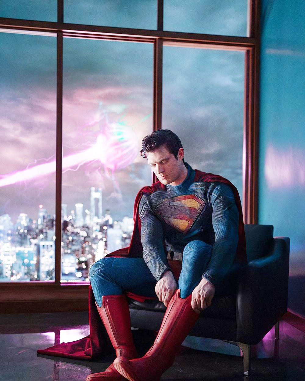 James Gunn muestra la primera fotografía de David Corenswet caracterizado como Superman