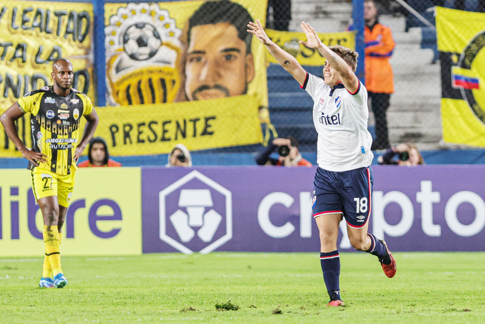 0-1. Nacional de Uruguay accede a octavos y Táchira se despide de la Libertadores
