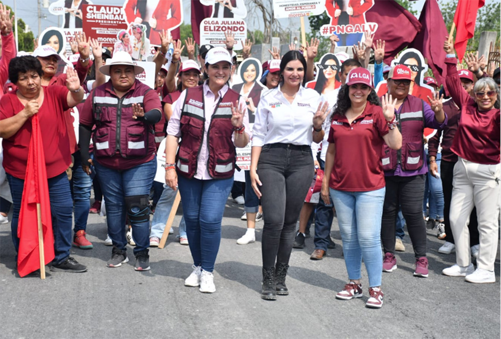 Con Nataly García vamos a seguir haciendo historia en Díaz Ordaz: Olga Sosa