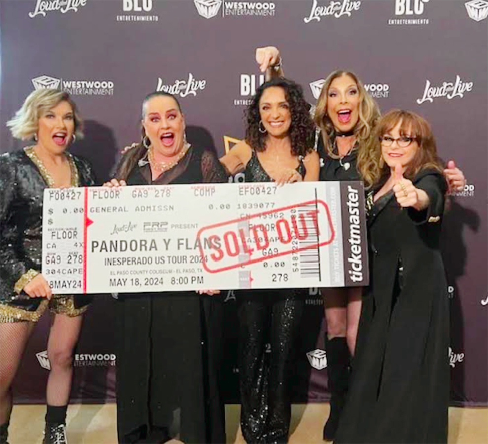 Pandora y Flans arrancan con gran éxito su “Inesperado Tour” por EE.UU. 